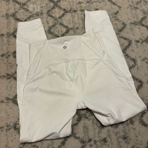 lululemon white leggings size 4